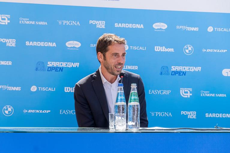 Paolo Lorenzi, direttore degli Internazionali BNL d'Italia (Fitp/Pascual)