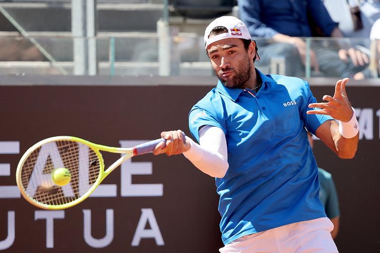 Matteo Berrettini, ex finalista di Wimbledon, è una delle stelle dell'edizione 2026 del Sardegna Open, al via lunedì al Tc Cagliari (foto FITP)